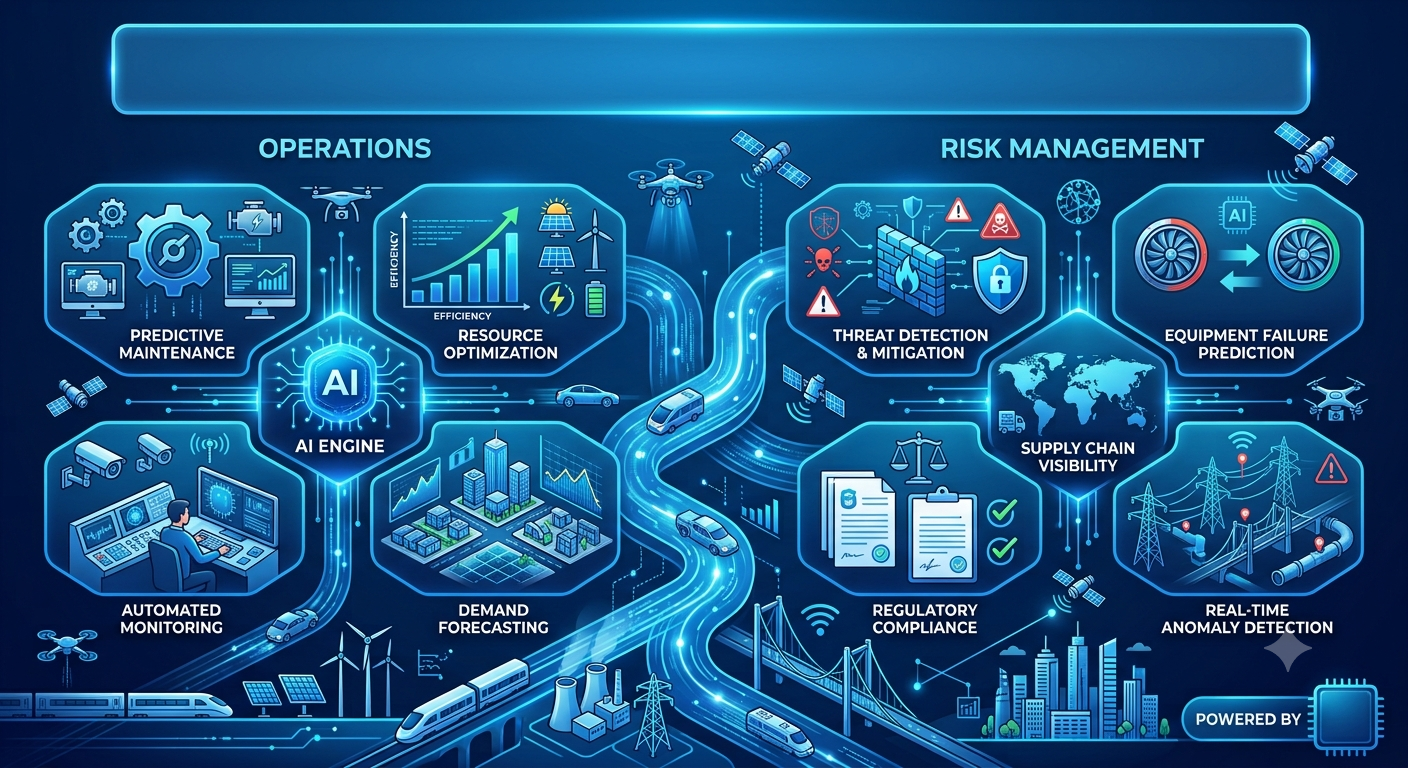 Streamlining Workflows: Operations & Risk Management with AI for Modern Infrastructure