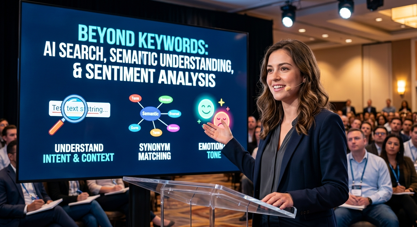 Beyond Keywords: Implementing AI Search, Semantic Understanding, and Sentiment Analysis